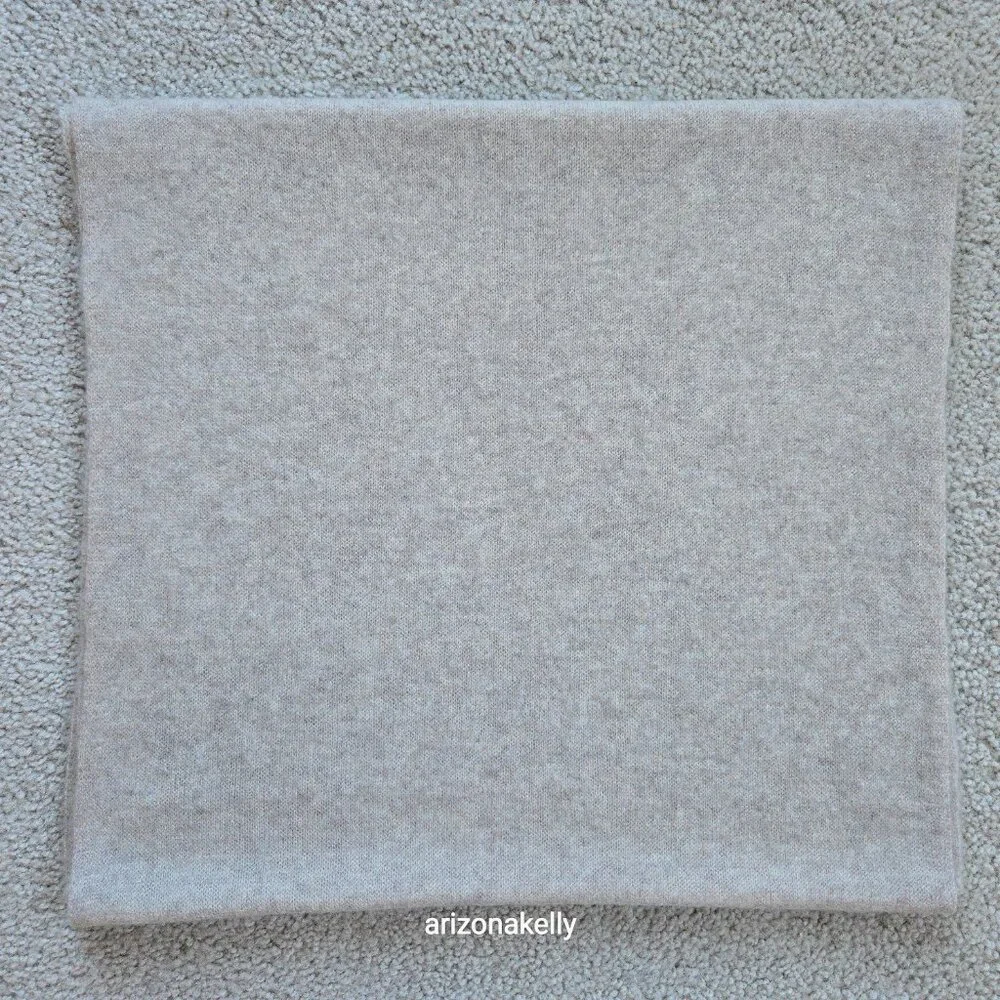 NWOT J. Crew Cashmere Wrap Heather Stone